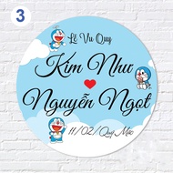 Doremon Wedding - Ancestor Table