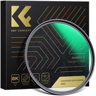 72mm Shimmer Diffusion 1 Filter Optical Glass Glimmer Effect Filter for Camera Lens Nano-X Series