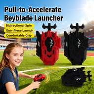 Bidirectional Beyblade Launcher - Pull Spin Toys Top Accelerate Malaysia Left/Right