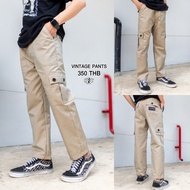 MAFEAR-Vintage 6 Pockets Long Pants