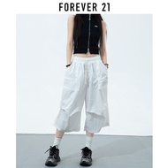 กางเกงขายาวทรงหลวมสไตล์สปอร์ต American Lazy Style แห้งเร็ว สีขาว สำหรับผู้หญิง กางเกงขายาวทรงหลวม ทร