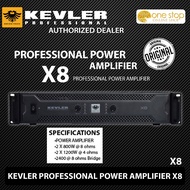 Kevler Professional Power Amplifier X Series X8 2400W •OSOS•