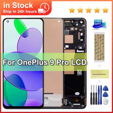 TFT Quality LCD Display Touch Screen Digitizer Assembly Replacement for OnePlus 9 Pro Compatible wit