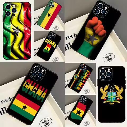 Ghana Flag Case For Honor Magic 8 5 6 7 Pro 200 400 50 70 90 Lite Win RT X8c X8b X9a X9b X9c X9d Cov