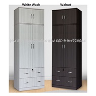 YHL Mike Open Door Wardrobe With 2 Drawers