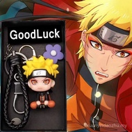 Cartoon Slow Naruto Keychain Naruto Kakashi Gaara School Bag Pendant Boys Girls Small Gifts