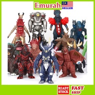 Ultraman KAIJU Action Figure 10-13cm Soft Ultra Monster Raksasa Geed Tiga Rube Mainan Budak gift