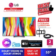 [FREE SHIP+2 GIFT] LG C2 Series (55") OLED55C2PSA 4K Smart Self-Lit OLED Evo TV