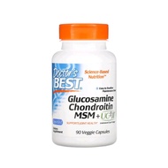 (กลูโคซามีน + คอลลาเจน Type2 : UC-II)Glucosamine Chondroitin MSM + UCII 90 Veggie Capsule (Doctors B
