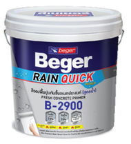 Beger เรนควิก B-2900 รองพื้นปูนอเนกประสงค์ ทนชื้นสูง 70% เหมาะสำหรับหน้าฝน สูตรน้ำกลิ่นไม่ฉุน เนื้อส