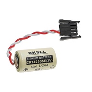 Suitable for DKSLL Original Brand New CR14250SE Lithium Battery 3V Volt 1/2AA with Plug Solder Pin P