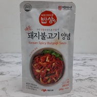 Korean Spicy Pork Sauce 100g ซอสเกาหลีหมักหมู 매운 돼지불고기