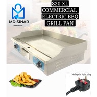 MD SINAR  820 Commercial Stainless Steel  Electric Griddle Desktop BBQ Griddle Western Burger Flat P