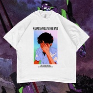 Evangelion Shinji Ikari Oversized T-shirt Anime #09