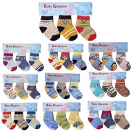 3 Pairs of Baby Kingdom Socks Already SNI Random Motif Baby Gracia Clothes