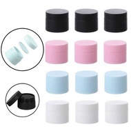 30pcs 5g 15g 30g 50g Colorful Plastic Jar Round Refillable Cosmetic Containers for Lotion Face Cream