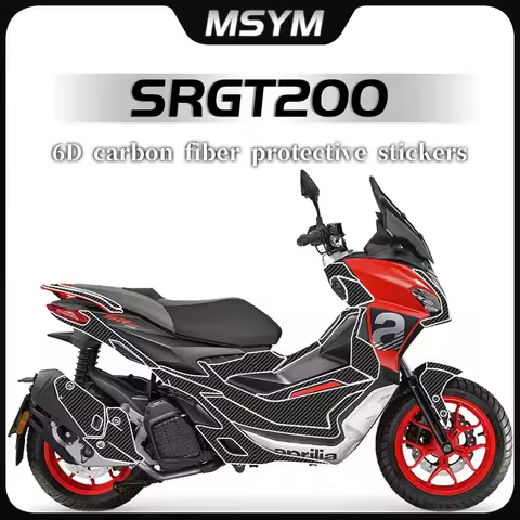 Motorcycle Sticker 6D carbon fiber protective film full body sticker modified accessories For Aprili