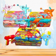 10g x 12pcs (1box) Toy's Castle Gun Pop With Lollipop [Gun Pop / Dino Gun Pop / Shark Gun Pop][OmyFo