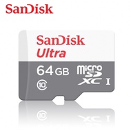 SanDisk Ultra 64GB microSD UHS-I C10 手機記憶卡 TF卡 速度100MB/s（SD-SQUNR-G3-64G）