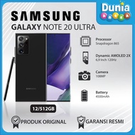 SAMSUNG GALAXY NOTE20 ULTRA 5G SMARTPHONE - GARANSI RESMI SEIN