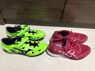 Mizuno釘鞋Asics跑鞋
