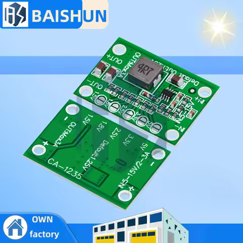 CA1235 Adjustable Power Module CA-1235 Buck Power Module 1.25V 1.5 1.8 2.5 3.3 5V Output 5-16V Input