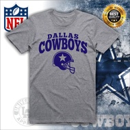GILDAN NFL Dallas Cowboys Football Team T Shirt Cowboys Football Shirt Rubberized Print