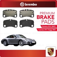 BREMBO Rear Pads (L+R) - Porsche 911(997) 2005 Carrera 3.8 4S, Porsche 911 Targa (997) 2008 Carrera 
