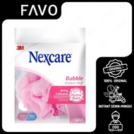 Nexcare Bubble Shower Puff Random Color - 1 Pcs