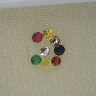 5 Nine Gems Set Of Genuine