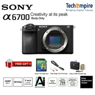 Sony A6700 / A6700 Mirrorless Digital Camera With Lens ( Body & 16-50mm & 18-135mm )