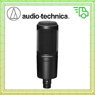 Audio-Technica AT2020 Cardioid Condenser Studio XLR Microphone, for studio recording/podcasting,Blac