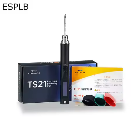 Miniware 100W Max TS21 Soldering Iron Adjustable Aluminum Electric Temperature USB Portable Precisio