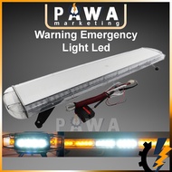 Pawa 47" Led Warning Emergency Light Strobe Light Beacon Light Led Light Bar Car Lorry Ambulance Van Truck 12V 24V