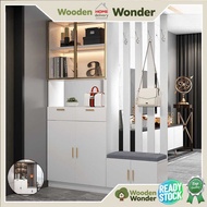 Shoe Cabinet Living Room Shoe Entrance Foyer Wine Cabinet 092602