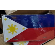 Decorative Philippine Flag Car Plate