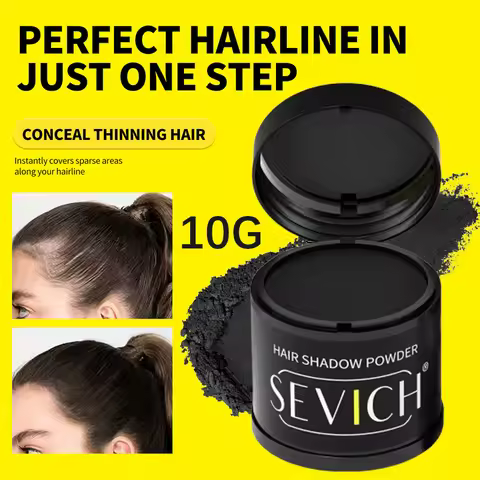 Sevich 10g Hairline Powder Hair Fiber Powder Capillary Filling Hair Shadow Waterproof Hairline Edge 