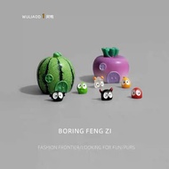 BoredomPendulum Set Pastoral Style Mutant Elf House Computer Desktop Decoration Emotional Healing Wo