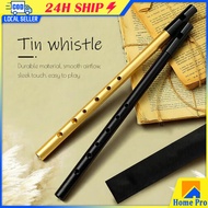 Irish Whistle Flute C/D Key Ireland Flute Aluminum Alloy Whistle 6 Hole Flute Musical Instrument
