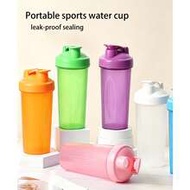 1pc 400ml/14oz 600ml/21.11oz Shaker Bottle Protein Shakes,Fitness Shake Cup, Sports Water Cup,Shaker