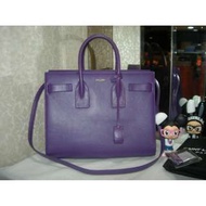典精品名店 YSL 355153 Small SAC DU JOUR 紫色 手提包 側背包 展示品 現貨