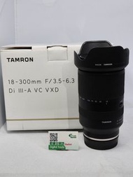 騰龍 Tamron 18-300mm f3.5-6.3 Di iii-A VC VXD for Sony E 卡口 天涯鏡 旅行首選 18-300