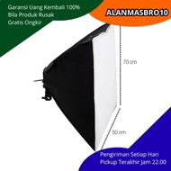 Softbox Umbrella 50x70cm E27 4 Lamp Socket Lighting Studio Reflector Professional For Product Photo 