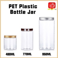 PET plastic jar bottle Choco jar food jar Cookies Plastic Jar Container