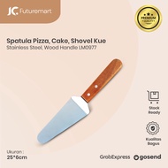 Spatula Pizza Cake Spade Cake Stainless Wood Handle Peel Shovel Lm0977