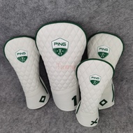 PING Branded New Golf Club Driver Fairway Wood Hybrid Ut Putter and Mallet Putter Headcover Sports Golf Club Accessories Equipment