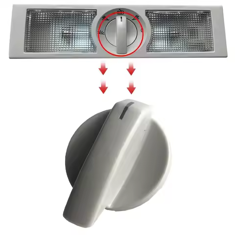 Car Reading Light Knob Car Interior Light Switch for VW Cross Polo 4 Mk4 Sedan 9N 6R 5 GTI Jetta A6 