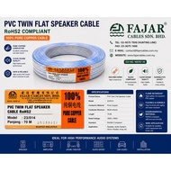 FAJAR PVC twin flat speaker cable 23/014