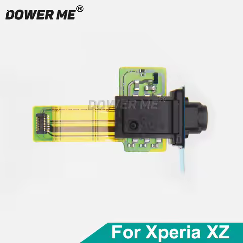 Aocarmo Earphone Headphone Jack Hole Connector Audio Flex Cable For Sony Xperia XZ F8332 F8331 Repla