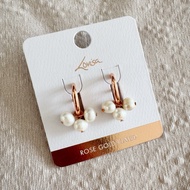 Lovisa Rosegold Plated Fresh Water Pearl Drop Earring